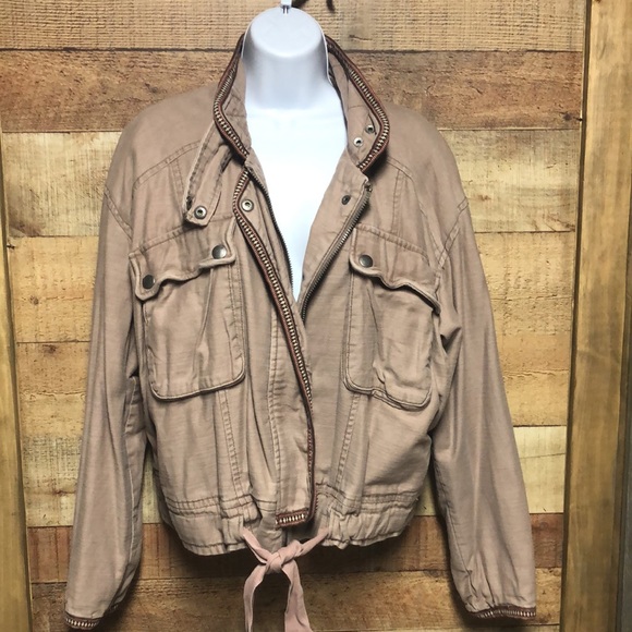 Free People Flight Line Bomber Jacket - Picture 4 of 16
